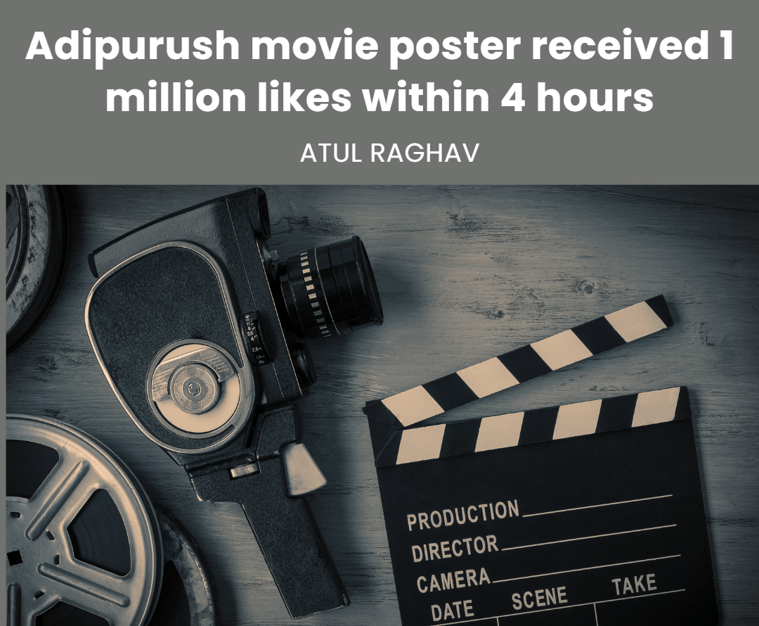 Adipurush movie poster received 1 million likes within 4 hours