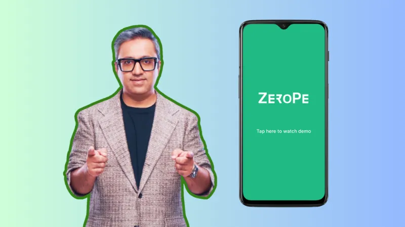 Ashneer Grover Launches ZeroPe: A Promising Venture in the Fintech Space
