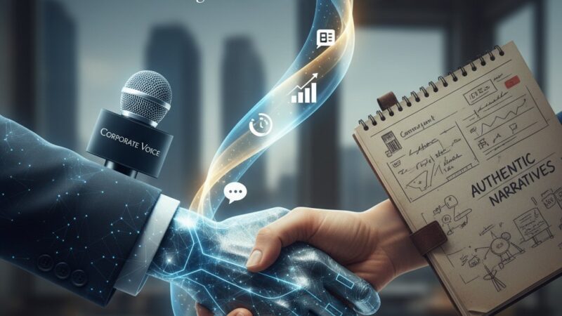 Corporate Voice, Human Touch: Blending PR with Authentic Narratives