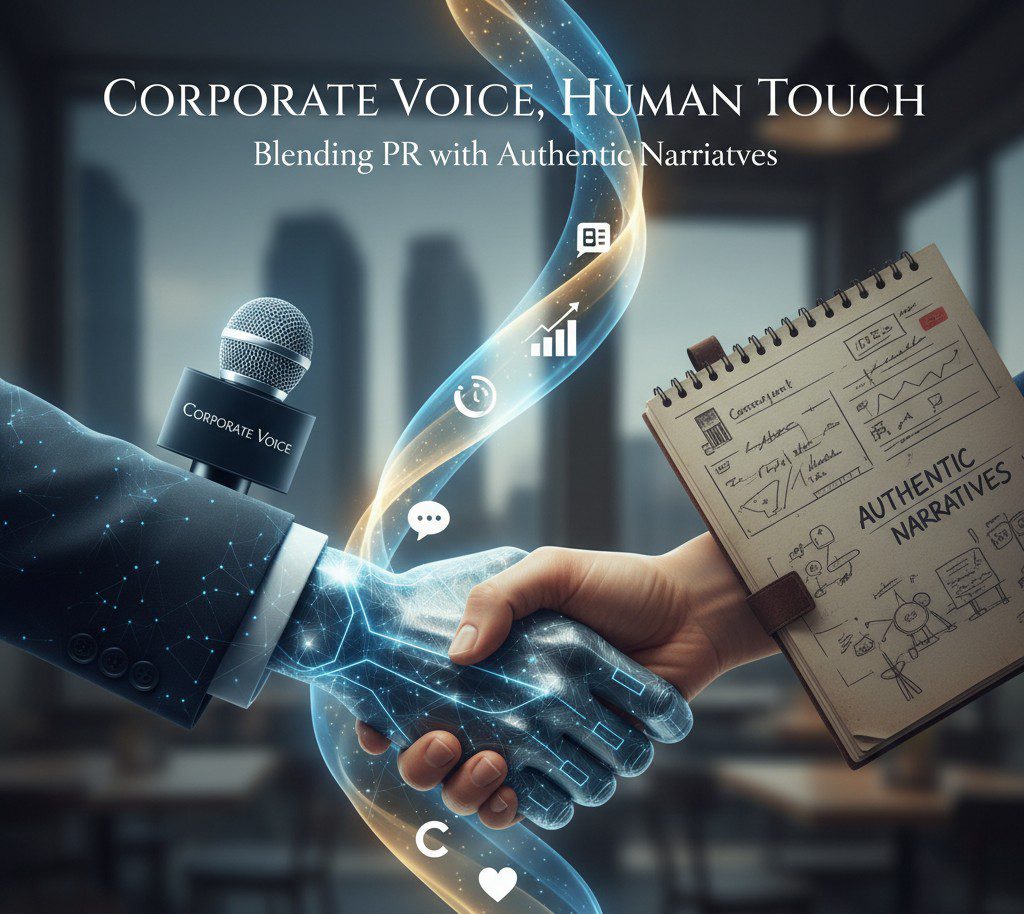 Corporate Voice, Human Touch: Blending PR with Authentic Narratives